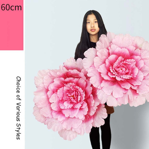 Flores Artificiales, 30, 40, 50 Cm, Peony Dancing Props, The