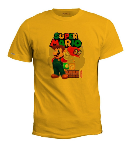 Camiseta Super Mario Bros Gorro Irk