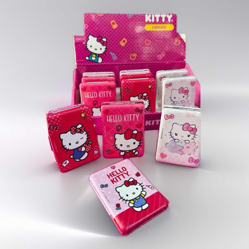 Espejos Hello Kitty Eco Cuero Sanrio