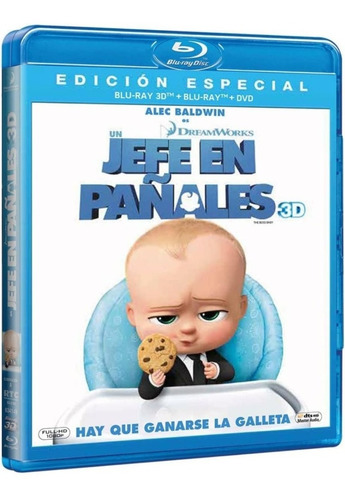 Jefe En Pañales Bluray, Bluray 3d, Y Dvd