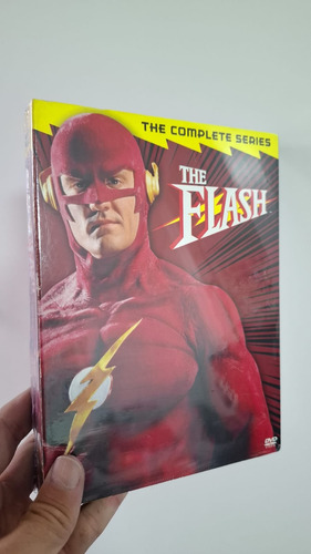 Dvd Original Importado The Flash 1990 + Case Bluray 6 Discos (Usado)