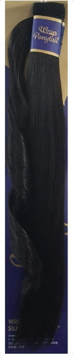 Colette de cabelos longos e lisos Chongo 24 PLG Color #1b Intermediate Black
