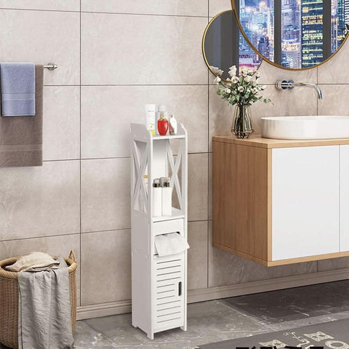 Mueble Baño Organizador Blanco