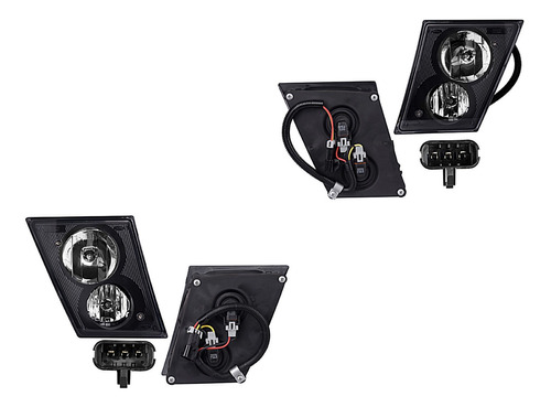 Set Faros Niebla Delanteros Depo Volvo Vnl 2004 - 2016