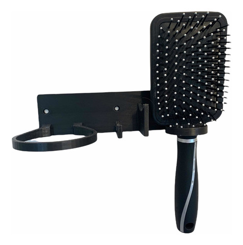 Soporte Vertical Secador De Pelo + Planchita + Cepillo ..