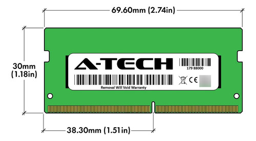 Memoria A-tech 8gb Ddr4 Sodimm 2133mhz Laptop