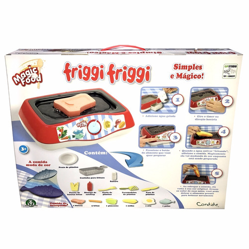 Fritadeira Friggi Friggi Com Acessórios Som E Luz- Candide