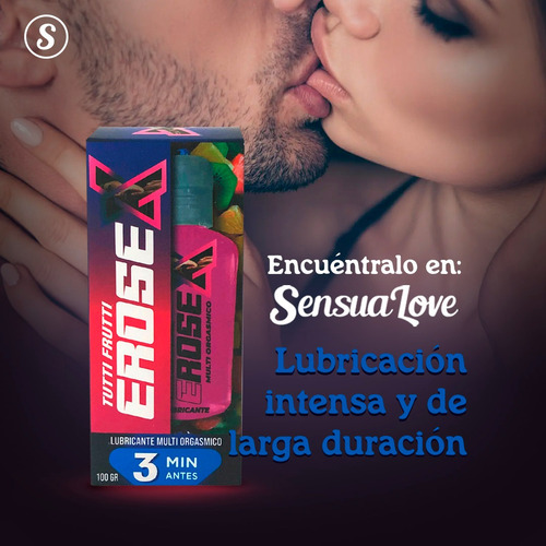 Lubricante Intimo Multi Orgasmico Erosex Tutti Frutti 100ml