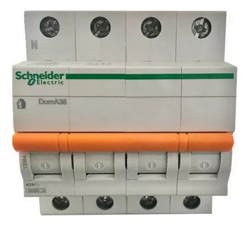 Llave Termica Tetrapolar Doma36 Curva C Domae Schneider (Usado)