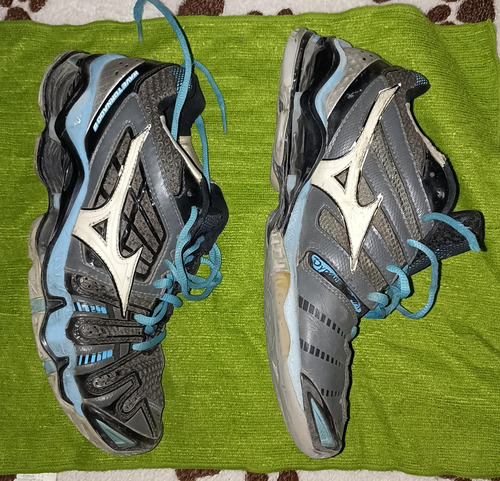 Mizuno Wave Tornado 8 #26 Cm Mx Azul Plata Hyperdunk Usados