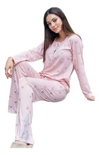 Pijama Jaia Art 23006 Chicago De Algodón C/viscosa