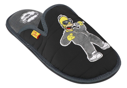 Pantufla Gris De Homero Simpson Para Caballero