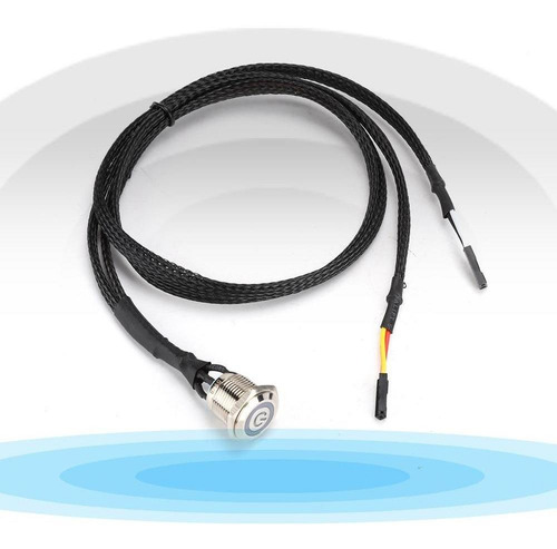 Botón De Encendido Con Cable Para Pc De Escritorio