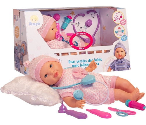 Boneca Angels Collection Fofinha Menina Dodoi 2400