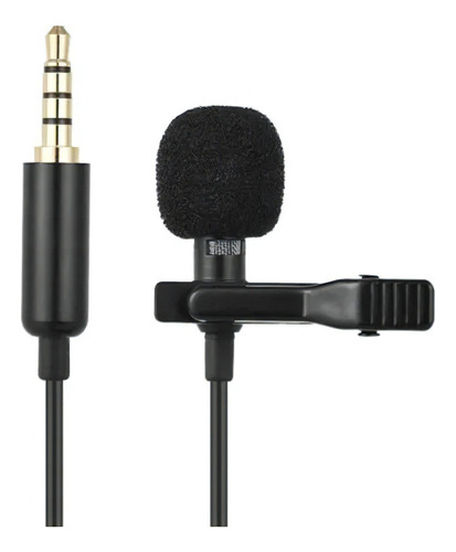 Mini Microfone De Lapela Profissional P/ Celular Android Ios