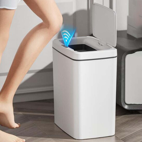 Cubo De Basura Inteligente Con Tapa Cubo De Almacenamiento