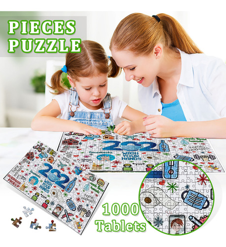 Puzzle De Papel G Kid De 1000 Piezas Para Navidad 2021 Para