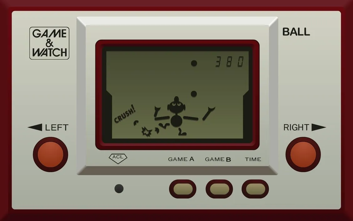 Nintendo Game & Watch Silver Series Ball AC-01