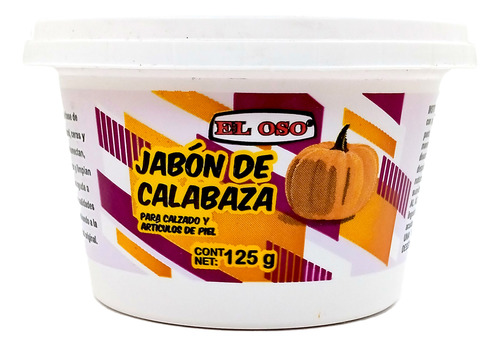 Jabon D Calabaza P Zapatos Articulos Piel Limpiar Lubricar