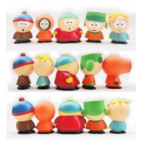 Decorações De Boneca De Carro South Park 5 Peças C