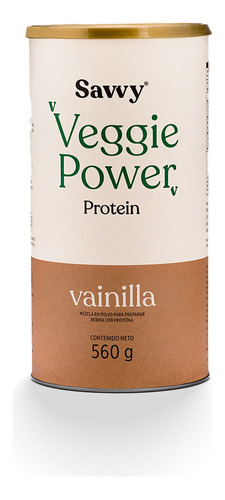 Veggie Power Vainilla - Savvy 560 Gr