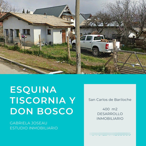 Terreno Tiscornia Esquina Don Bosco - Zona En Desarrollo Oferta