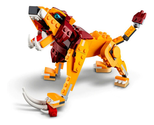 Imagen 9 de 12 de Lego Bloques Creator Animales Salvajes 3 En 1 31112 Cantidad De Piezas 224
