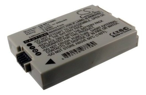 Batería Recargable Para Canon Vixia Hf R21.