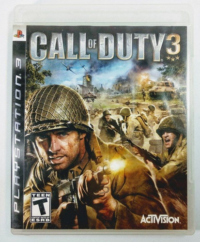 Call Of Duty 3 Juego Ps3 Original Fisico Completo  