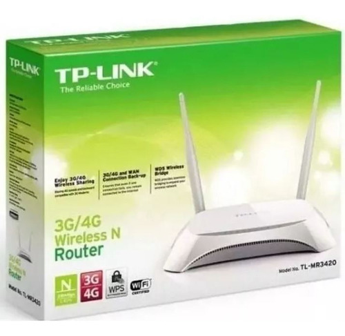 Router Tp Link Tl-mr3420 (módem 3g/4g Usb/wifi /pendrive)