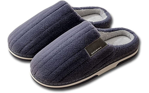 Pantuflas Para Hombre Mujer Otoño Invierno Fondo Grueso