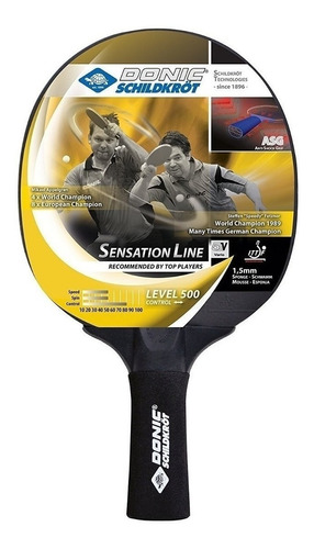 Paleta Ping Pong Donic Schildkrot Sensation Line 500 1.5 Cke