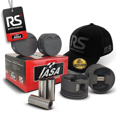 Kit Pistão Forjado Iasa Ap 2.0 16v 82,5mm 1200cv+ Pinos 22mm