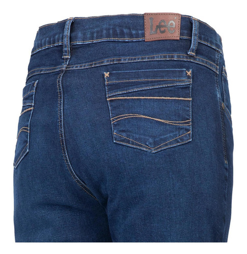 Pantalon Jeans Skinny Cintura Alta Lee Mujer T42