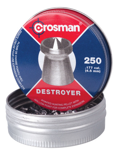 Diabolos Punta Premier Destroyer Crosman 250 Pellet 4.5 .177