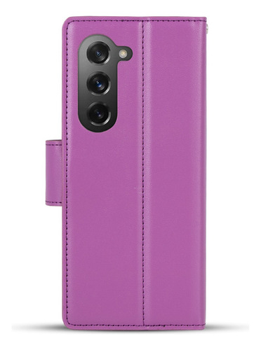 Para Samsung Z Fold4/5/6/7 Flip Wallet Funda De Teléfono De Cuero