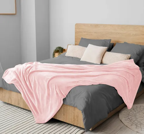 Colcha Blanket Utopia Bedding De Franela, Forro Polar, Color
