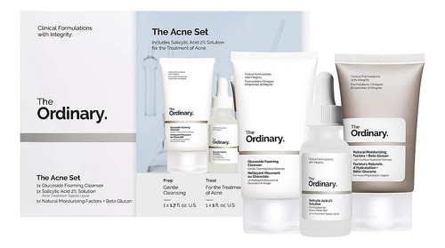 Kit Para Acne The Ordinary