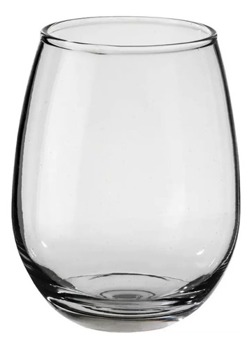 Vaso Vidrio Copa S/tallo Copón Vino Gourmet Rigolleau X24