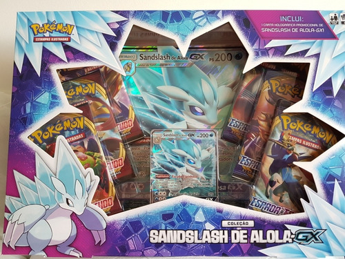 Box Sandslash De Alola Gx - Copag Pokémon 