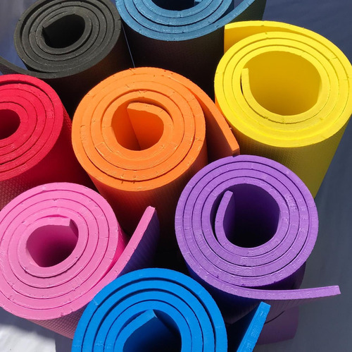 Imagem 3 de 10 de Colchonete Kit C/3 Eva 180cmx53cmx10mm Ginástica Exercícios