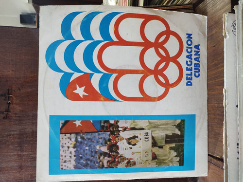 Delegación Cubana Xxi Juegos Olímpicos Vinilo Lp  Cuba  Imp