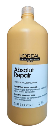 Shampoo Loreal Absolut Repair Gold Quinoa + Protein 1500ml