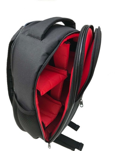 Imagem 4 de 7 de Mochila Fotografica Profissional West Bolsa Jamily Dslr Bag