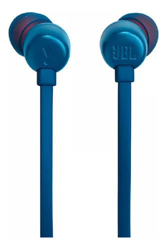 Fone De Ouvido Com Microfone Jbl Tune 310c C/fio Azul