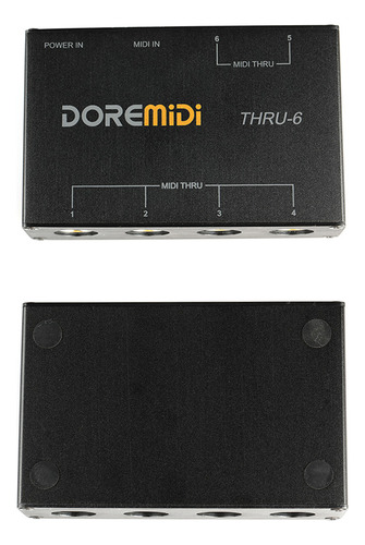 Conversor Divisor Midi Thru Doremidi 1 Em 6 Saídas Host Plug