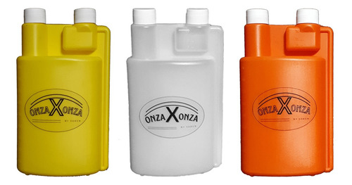 Onza X Onza Licorera Plástica Con Dosificador, 1 Lt Blanco