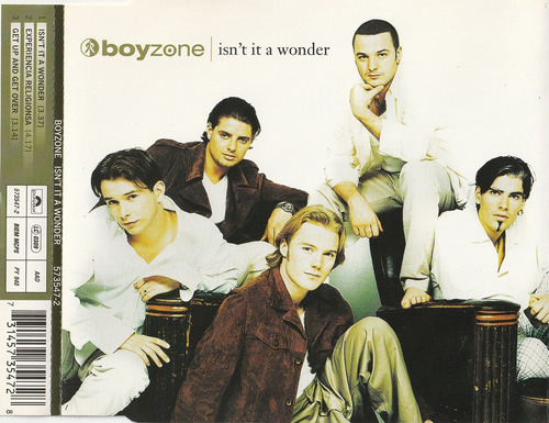 Boyzone Isn't It A Wonder Cd Single 1997 Uk