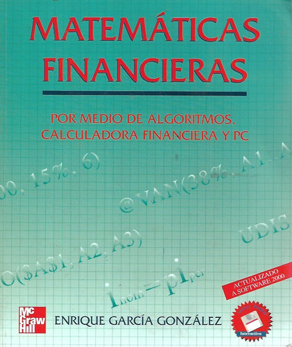 Matematicas Financieras Enrique Garcia Gonzalez