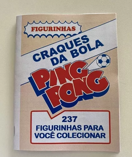 Ping Pong 23 figurinhas originais das Olimpíadas de 198